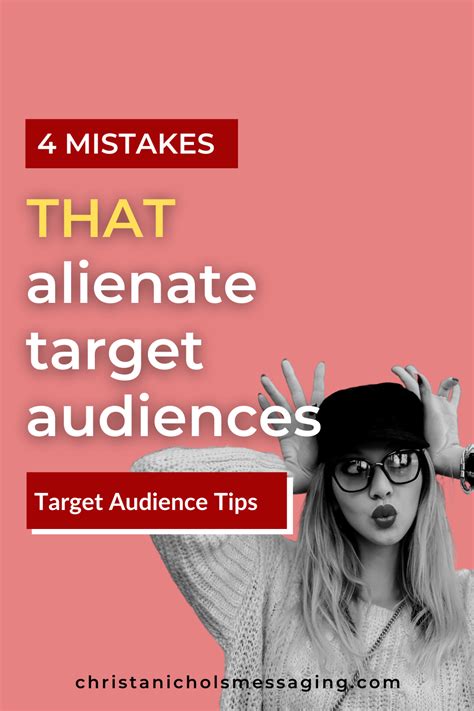 Image related to Common Target Audience Mistakes to Avoid